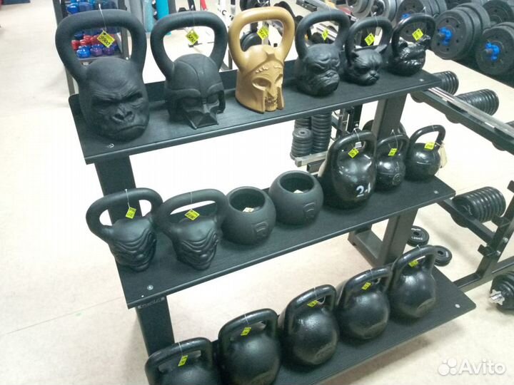 Гиря шлем Спартанец 21 кг bruttobells