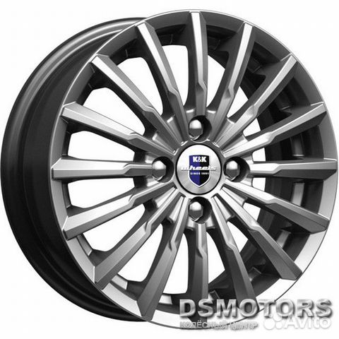 Диски Акцент 7.0/17 5x108 ET45 d60.1 дарк платинум