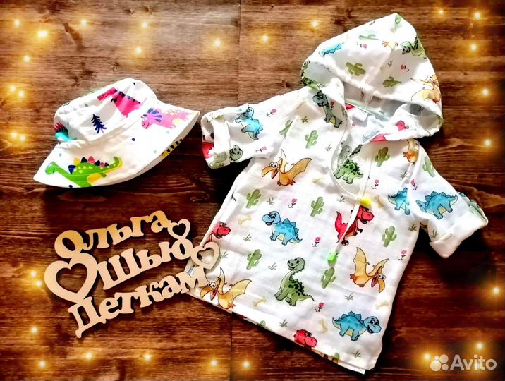 Муслиновые туники в наличии и на заказ