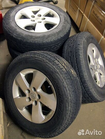 4 колеса 215/70 R16 Bridgestoune Dueler A/T