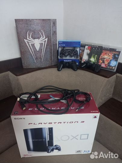 Sony PS3 FAT 350Gb Япония HEN прошита