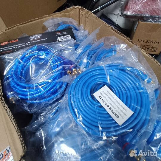 Межблочный Кабель RCA тюльпаны 2 и 4 канала