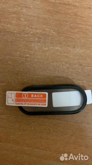 Чехол со стеклом для Xiaomi Mi Band 3/4/5/6 черный