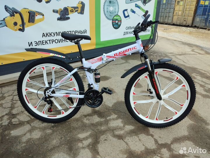 Велосипед на литых дисках 26 радиус