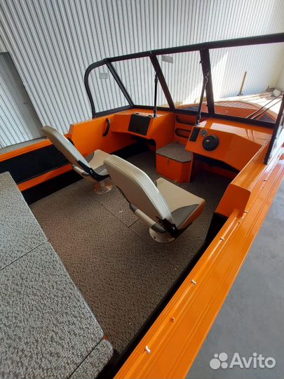 Orionboat 46Fish PRO Series с мотором Marlin 60 4T