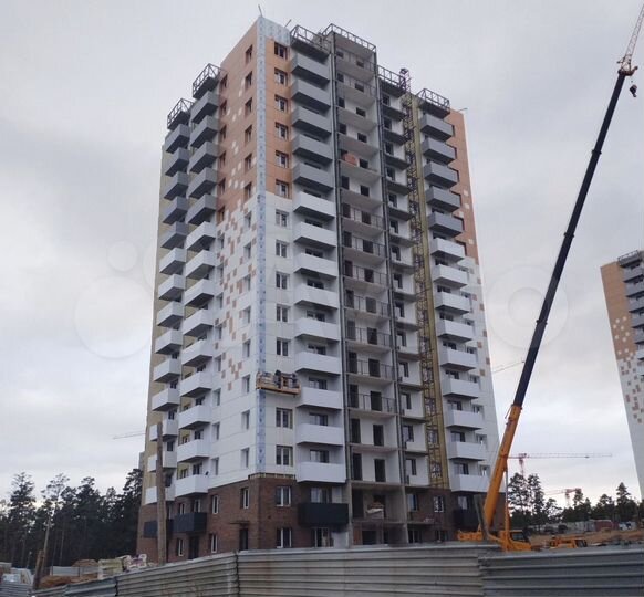 1-к. квартира, 45,8 м², 4/16 эт.