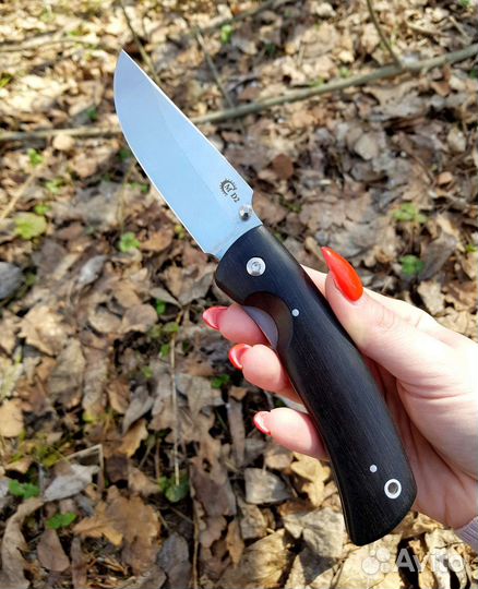 Складной нож D2