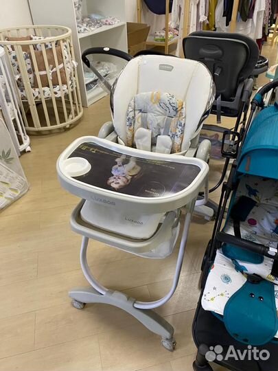 Стульчик для кормления luxmom