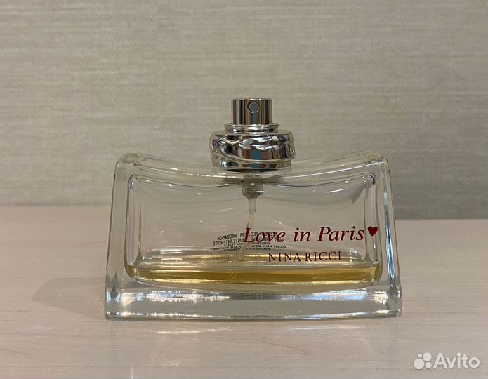 Nina Ricci Love In Paris остаток во флаконе