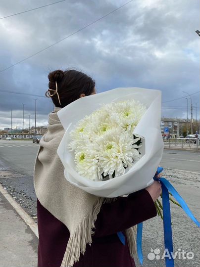 Хризантема букет