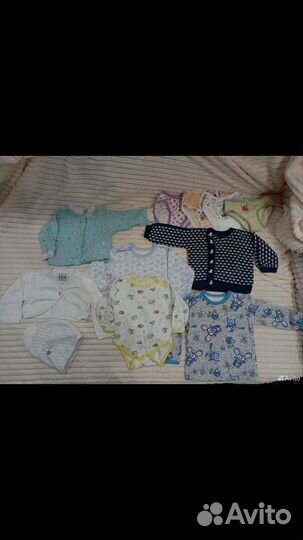 Вещи пакетом для девочки 0-68