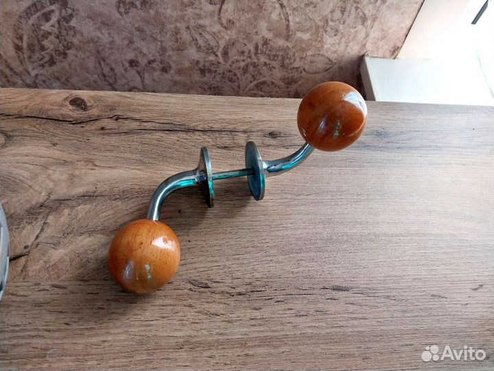 Ручка дверная Деревянные шары СССР