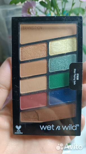 Wet'n'Wild палетки теней