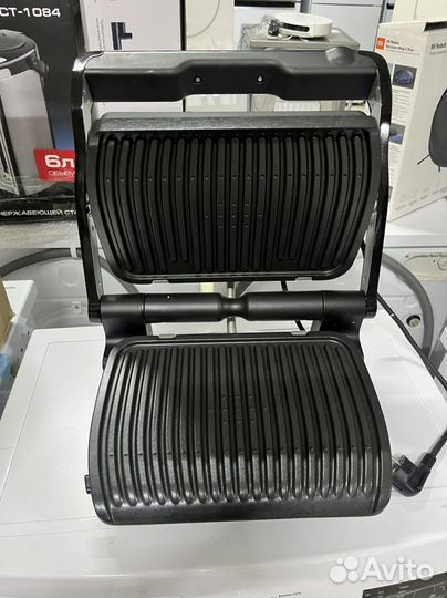 Гриль Tefal GC730D34 Optigrill+ smart серебристый