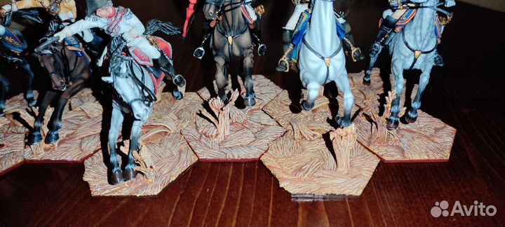 Оловянные солдатики армия Наполеона 1812 Саксонска