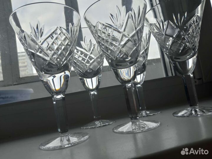Фужеры хрустальные СССР