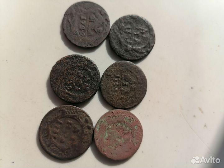 Старинные царские медные монеты на выбор