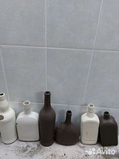 Декоративные бутылки ручная работа