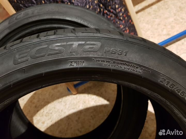 Kumho Ecsta PS31 225/45 R18 91W