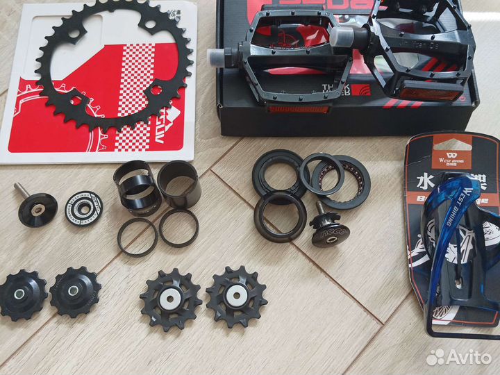 Велозапчасти Педали Аксессуары Звёзды