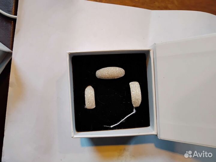 Серебряные серьги кольца