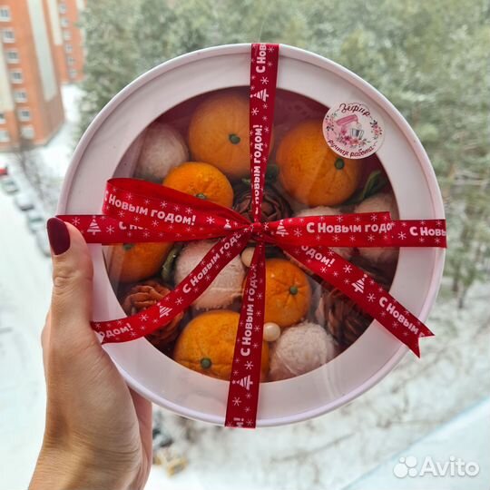 Зефир Подарок на новый год