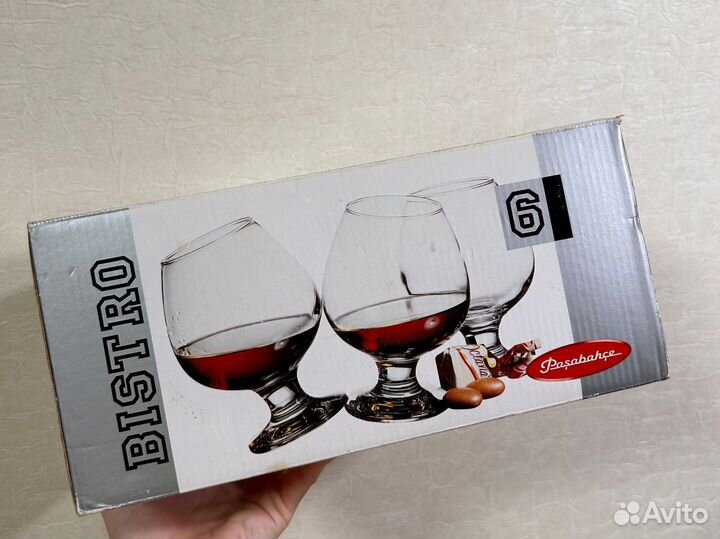 Набор бокалов для коньяка