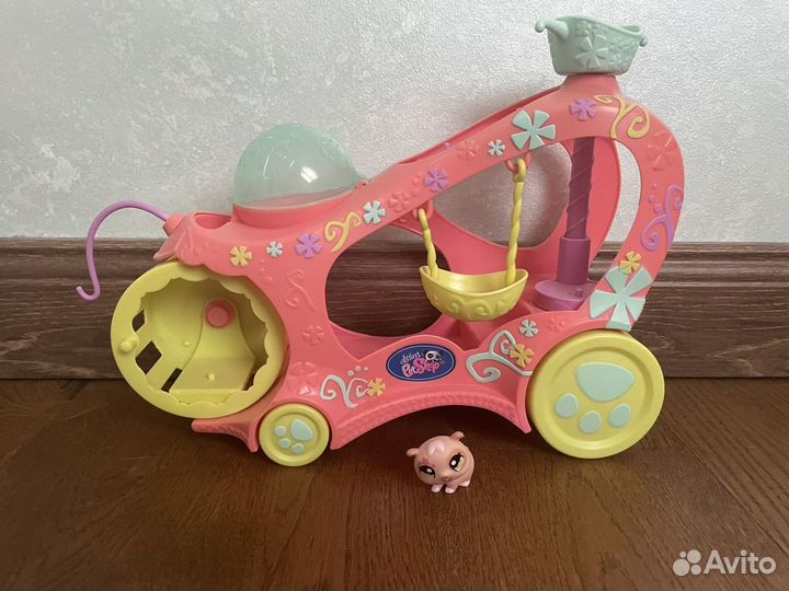 Lps лпс дом-машинка для хомяка