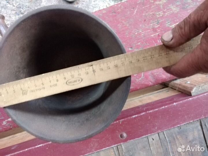 Ступка чугун большая