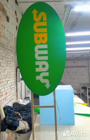 Вывеска световая, Объемные буквы