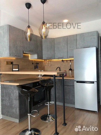 Кухонные гарнитуры на заказ с техникой