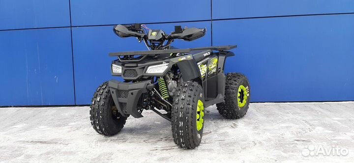Квадроцикл Motoland wild 125 черный