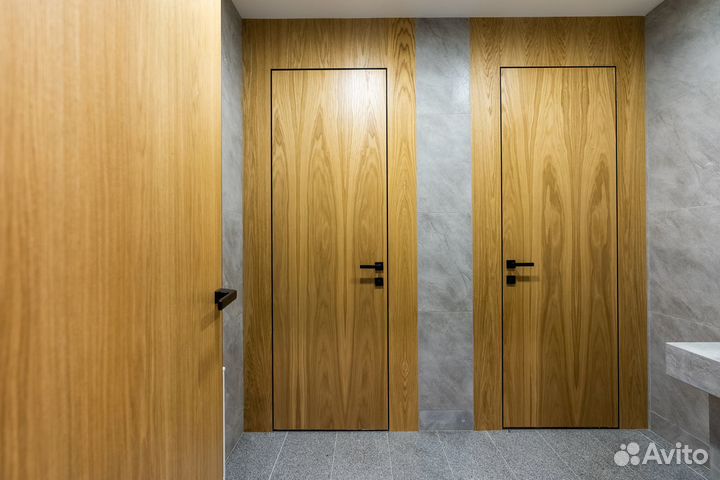 Изготовление шпонированных дверей высотой до 2,8м