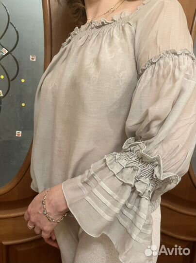 Блузка zara basic S