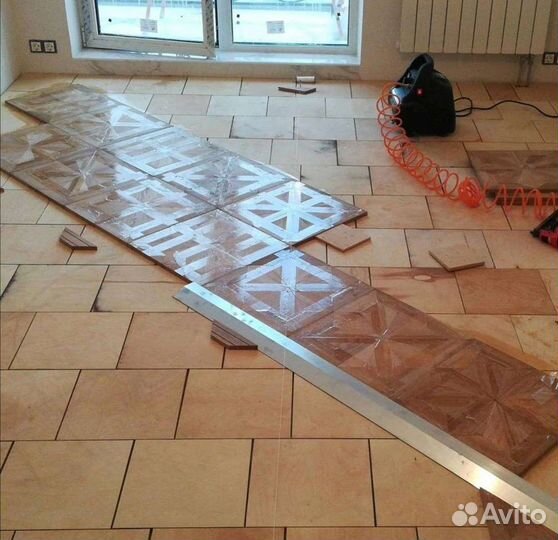 Укладка,Циклевка, Шлифовка,Паркета