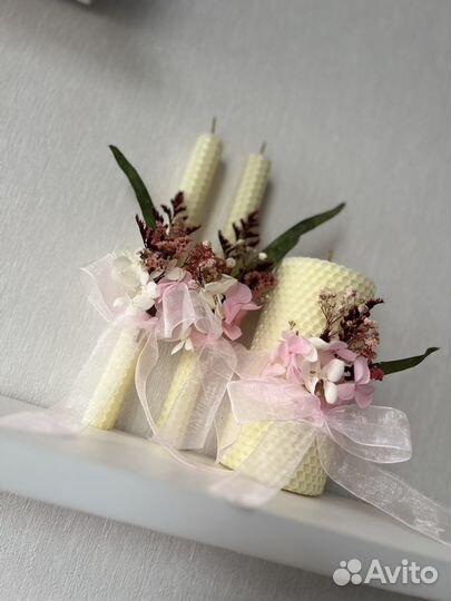 Свадебные свечи, семейный очаг