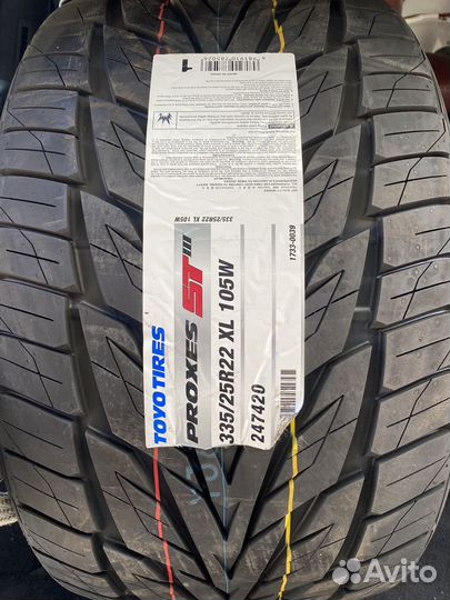 Toyo Proxes ST III 335/25 R22