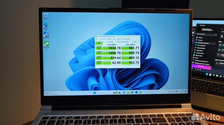 Игровой ноутбук Machenike А117(i711850h+rtx3050ti)