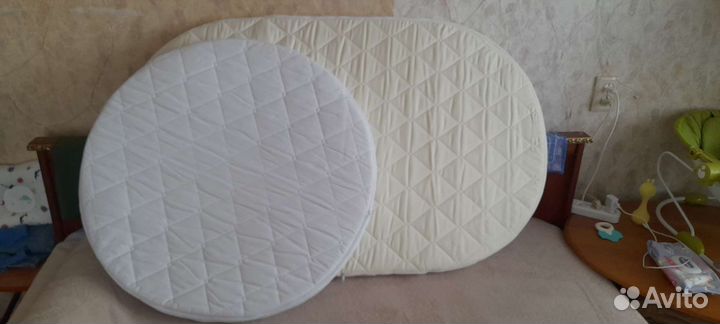 Матрас круглый и овальный
