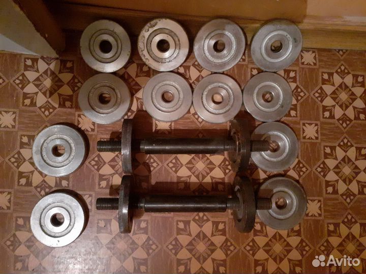 Гантели разборные