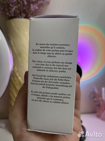 Туалетная вода iris noir Eau de Parfum 50мл