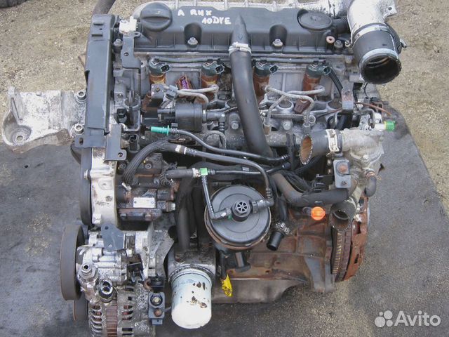 Двигатель Двс Fiat Scudo 2.0 RHX