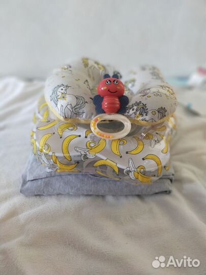 Подушка, надувной круг на шею, слинг-шарф