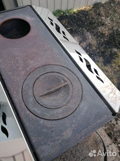 Печь дровяная отопительная