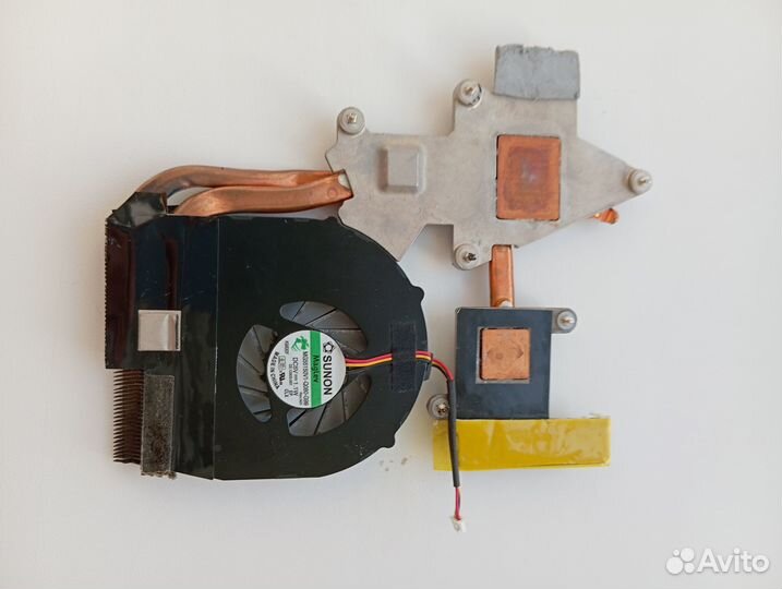 Системы охлаждения для ноутбуков с разбора