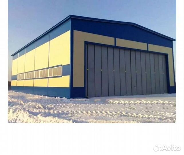 Быстровозводимые здания, ангары из сэндвич панелей