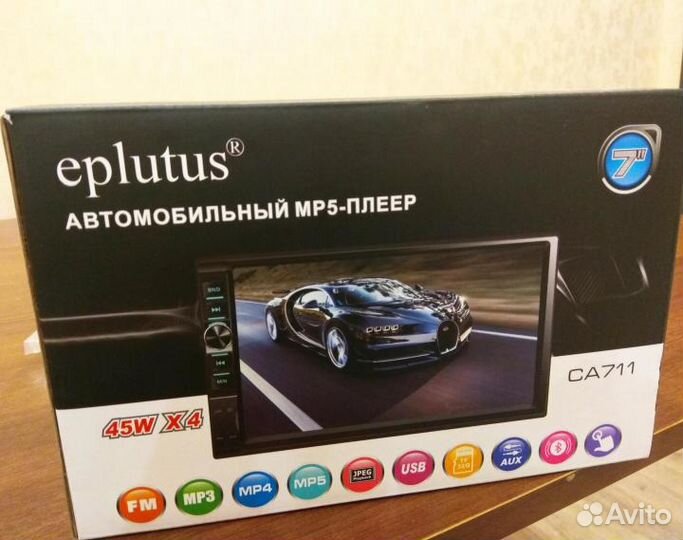 Автомагнитола 2 DIN Eplutus CA711