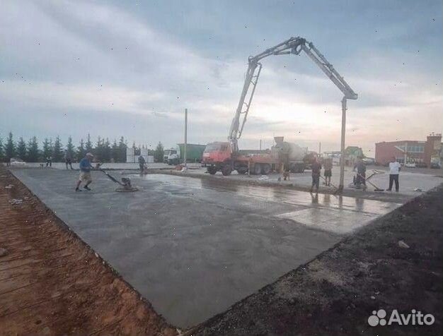 Бетон с доставкой в миксерах