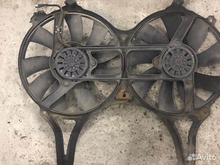 Вентилятор охлаждения Mercedes Benz W210 (4060)