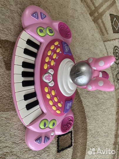 Пианино детское с микрофоном